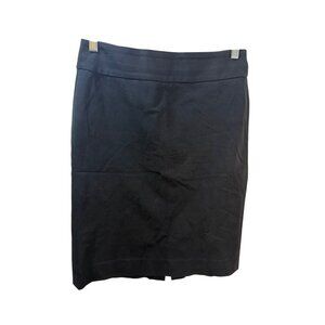Banana‎ Republic Womens Black Stretch Pencil Skirt Size 6
